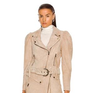 NWT Retrofete tai suede jacket